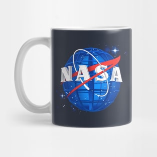 NASA LOGO 3D LATTICE Mug